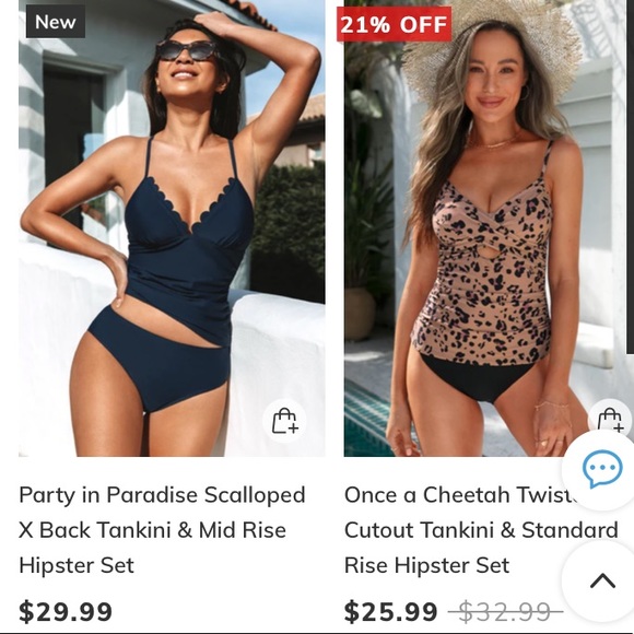 CUPSHE MYSTERY BOX! Includes THREE NEW swimsuits ❗️🚨 - Picture 10 of 11